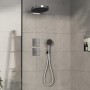 hansgrohe ShowerSelect Comfort E Thermostat Unterputz für 1 Verbraucher und 1 zusätzlichen Abgang - technische Ansicht