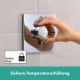 hansgrohe ShowerSelect Comfort E Thermostat Unterputz für 1 Verbraucher und 1 zusätzlichen Abgang - technische Ansicht