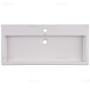 Lavabo Duravit Vero 100 cm avec 1 trou de robinet - vue détaillée