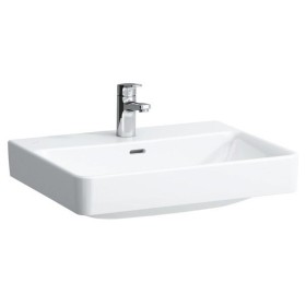Lavabo LAUFEN PRO S 60 cm con 1 foro per rubinetto e troppo pieno