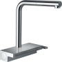 hansgrohe Aquno Select M81 Miscelatore monocomando per cucina 250, beccuccio estraibile, 2 getti, sBox