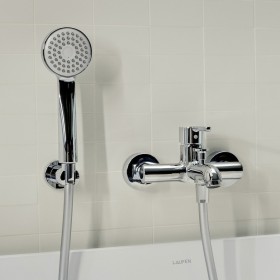 LAUFEN LUA Einhebel-Wannenmischer AP mit Zubehör
