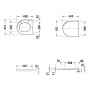 Duravit Starck 3 WC-Sitz mit Absenkautomatik - Produktansicht