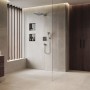 Ensemble de finition pour caniveau de douche hansgrohe RainDrain Minimalistic 70 cm - vue technique