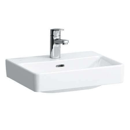 Lavabo pour clinique LAUFEN PRO S 45 cm, avec trou pour robinet, sans trop-plein