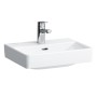 Lavabo pour clinique LAUFEN PRO S 45 cm, avec trou pour robinet, sans trop-plein