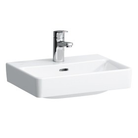 Lavabo pour clinique LAUFEN PRO S 45 cm, avec trou pour robinet, sans trop-plein