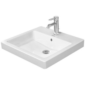 Lavabo encastré Duravit Vero 50 cm avec 1 trou de robinet