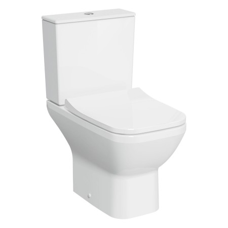 VitrA Integra Square WC a terra combinato Tiefspüler senza bordo di scarico VitrA Flush 2.0