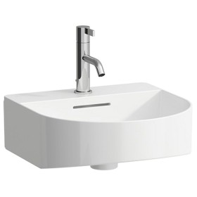 Vasque à main LAUFEN Sonar 41 x 42 cm, avec 1 trou de robinet