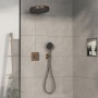 hansgrohe ShowerSelect Comfort Q Thermostat UP für 2 Verbraucher mit integrierter Sicherungskombination - technische Ansicht