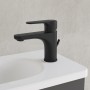 VitrA Root Round Einhebel-Waschtischmischer S mit Ablaufgarnitur - technische Ansicht