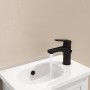 VitrA Root Round Einhebel-Waschtischmischer S mit Ablaufgarnitur - Produktansicht
