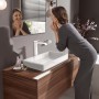 Robinet de lavabo monocommande hansgrohe Vivenis 250 sans bonde - vue technique