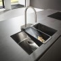 hansgrohe Aquno Select M81 Miscelatore monocomando da cucina 170, doccetta estraibile, 3 getti, sBox - vista tecnica