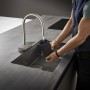 hansgrohe Aquno Select M81 Miscelatore monocomando da cucina 170, doccetta estraibile, 3 getti, sBox - vista dettagliata
