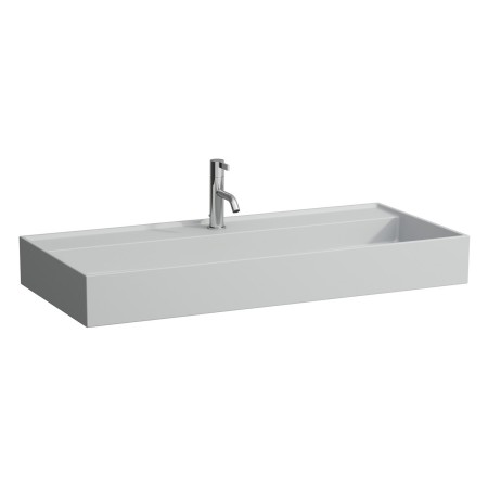Vasque à poser LAUFEN Kartell 100 x 46 cm, avec 1 trou de robinet, sans trop-plein