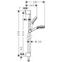 hansgrohe Crometta Vario Brauseset 90 cm - Detailansicht