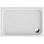 Receveur de douche rectangulaire Duravit D-Code 110 x 75 cm avec Antidérapant