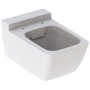 Geberit Xeno² WC sospeso a scarico a pavimento, forma chiusa, Rimfree