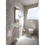 Geberit Xeno² WC sospeso a scarico a pavimento, forma chiusa, Rimfree - immagine prodotto