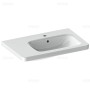 Lavabo de meuble Duravit DuraStyle 80 cm asymétrique, vasque à droite avec 1 trou de robinet