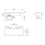 Villeroy & Boch Infinity Showers Badewannenthermostat eckig - Produktansicht