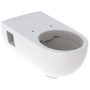 Geberit Renova Comfort WC sospeso a scarico a pavimento, forma parzialmente chiusa, Rimfree