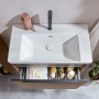 Villeroy & Boch Subway 3.0 Schrankwaschtisch 80 cm, mit 1 Hahnloch, mit Überlauf - technische Ansicht