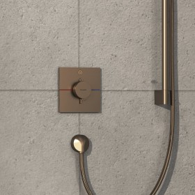 Thermostat encastré hansgrohe ShowerSelect Comfort E pour 1 consommateur