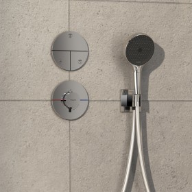 Robinet encastré hansgrohe ShowerSelect Comfort S pour 3 consommateurs