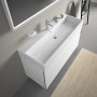 Lavabo meuble Duravit Vero Air avec 1 trou de robinet 120 x 47 cm, avec trop-plein