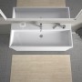 Lavabo meuble Duravit Vero Air avec 1 trou de robinet 120 x 47 cm, avec trop-plein - vue détaillée