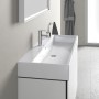 Lavabo meuble Duravit Vero Air avec 1 trou de robinet 120 x 47 cm, avec trop-plein - photo produit