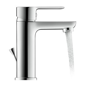 Mitigeur de lavabo monocommande Duravit A.1 M avec tirette