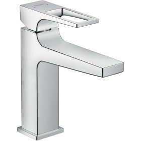 Miscelatore monocomando per lavabo hansgrohe Metropol 110 con maniglia a forma di anello e tappo