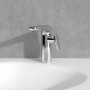 Villeroy & Boch Antao Einhebel-Waschtischarmatur mit Push-Open-Ablaufgarnitur - Detailansicht