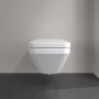 Villeroy & Boch Architectura WC a scarico a pavimento senza bordo, sospeso, CeramicPlus - vista dettagliata