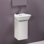 Lavabo LAUFEN INO 45 x 41 cm, avec trop-plein, avec trou de robinet - vue détaillée