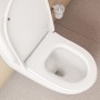 VitrA Sento WC a terra VitrA Flush 2.0, a muro, a scarico a pavimento - vista tecnica