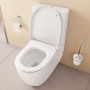 VitrA Sento WC a terra VitrA Flush 2.0, a muro, a scarico a pavimento - vista tecnica