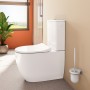VitrA Sento WC a terra VitrA Flush 2.0, a muro, a scarico a pavimento - vista dettagliata