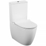 VitrA Sento WC a pavimento VitrA Flush 2.0, a parete, con scarico a pavimento senza bordo - vista dettagliata