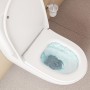 VitrA Sento WC a pavimento VitrA Flush 2.0, a parete, con scarico a pavimento senza bordo - immagine prodotto