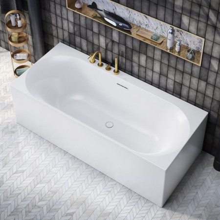 Baignoire rectangulaire ovale Villeroy & Boch Loop & Friends Duo 170 x 75 cm