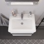 Lavabo meuble Duravit D-Neo 65 cm, avec 1 trou de robinet et trop-plein - vue détaillée