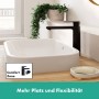 Rubinetto per lavabo hansgrohe Vernis Blend 190 senza scarico - vista dettagliata