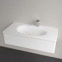 Villeroy & Boch Antao Schrankwaschtisch 100 x 50 cm, ohne Überlauf, mit 1 Hahnloch - Produktansicht