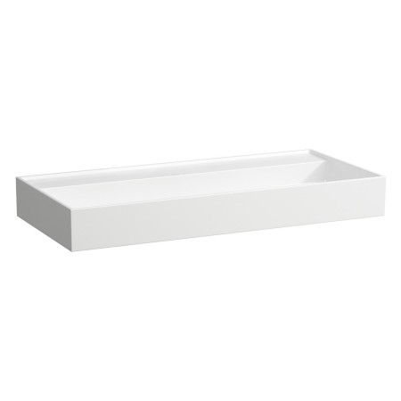 Vasque LAUFEN Kartell 100 x 46 cm, sans trou de robinet, sans trop-plein