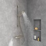 Villeroy & Boch Verve Showers Duschgarnitur mit drei Strahlarten - technische Ansicht